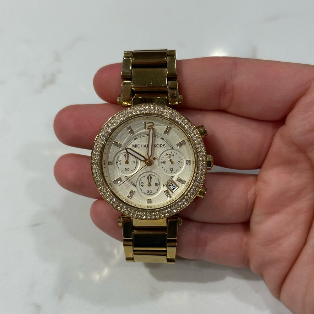 Gold Michael Kors Watch